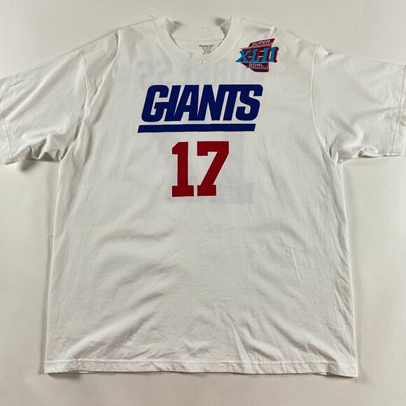 Reebok Other - NWOT New York Giants Plaxico Burress T Shirt Men's 2XL Super Bowl XLII Reebok